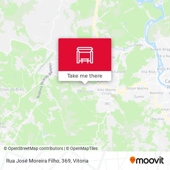 Rua José Moreira Filho, 369 map