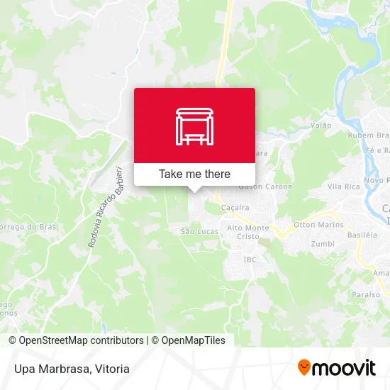 Upa Marbrasa map