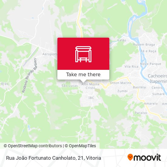 Rua João Fortunato Canholato, 21 map