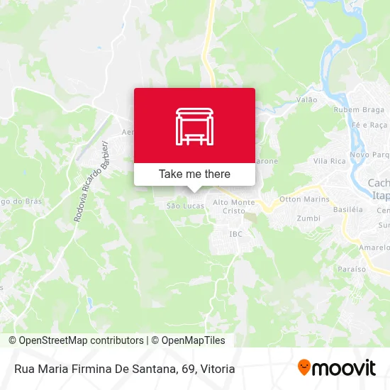 Rua Maria Firmina De Santana, 69 map