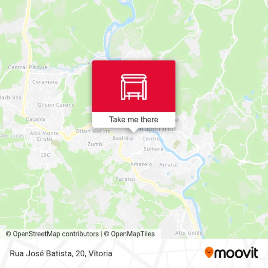 Rua José Batista, 20 map
