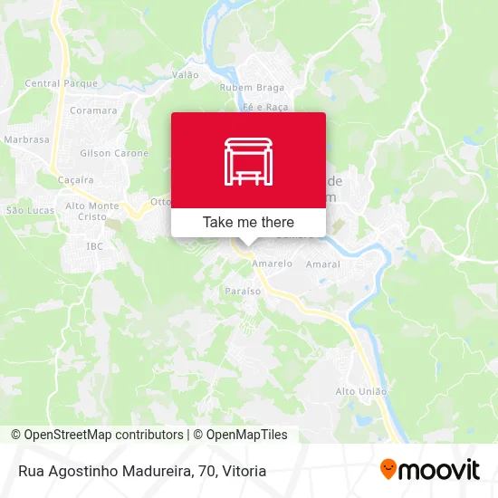 Rua Agostinho Madureira, 70 map
