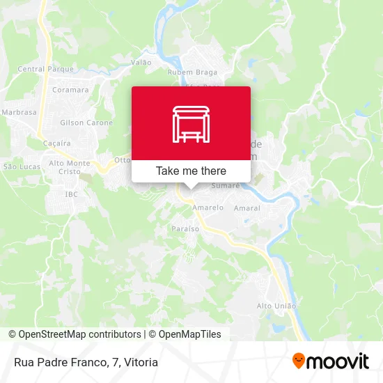 Rua Padre Franco, 7 map