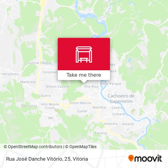 Rua José Danche Vitório, 25 map