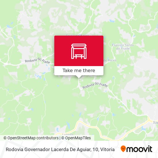 Rodovia Governador Lacerda De Aguiar, 10 map