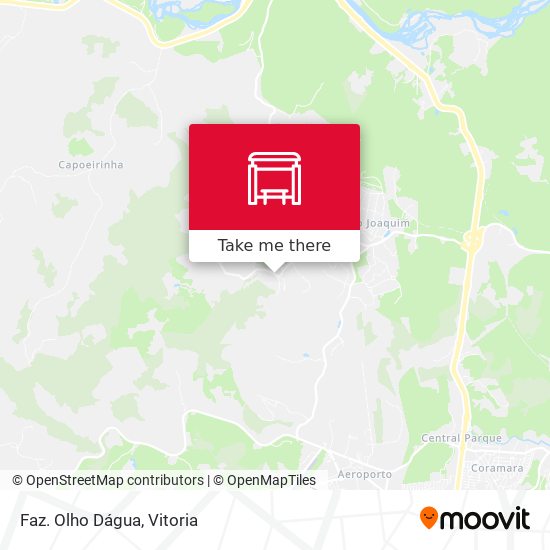 Faz. Olho Dágua map