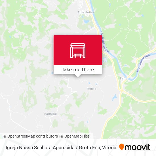 Igreja Nossa Senhora Aparecida / Grota Fria map