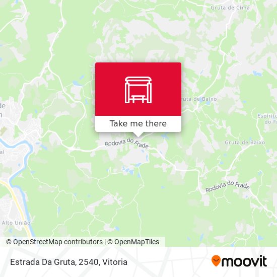 Estrada Da Gruta, 2540 map