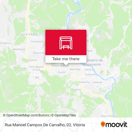 Rua Manoel Campos De Carvalho, 02 map