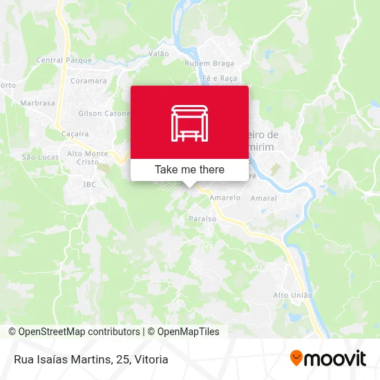 Rua Isaías Martins, 25 map