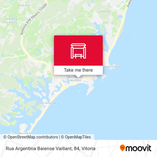 Rua Argentina Baiense Vaillant, 84 map