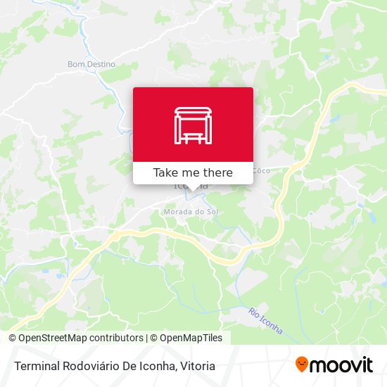 Terminal Rodoviário De Iconha map