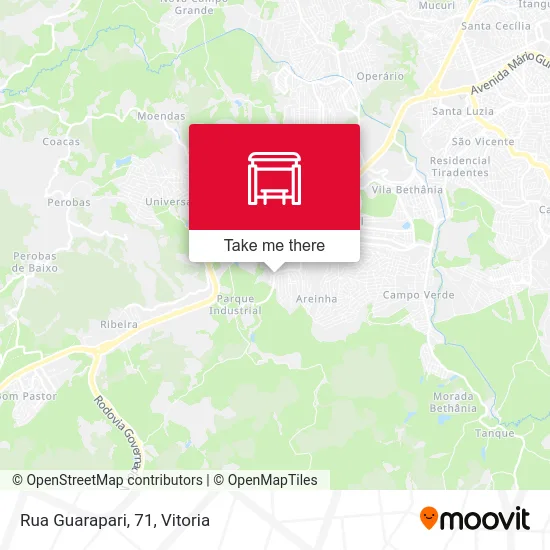 Rua Guarapari, 71 map