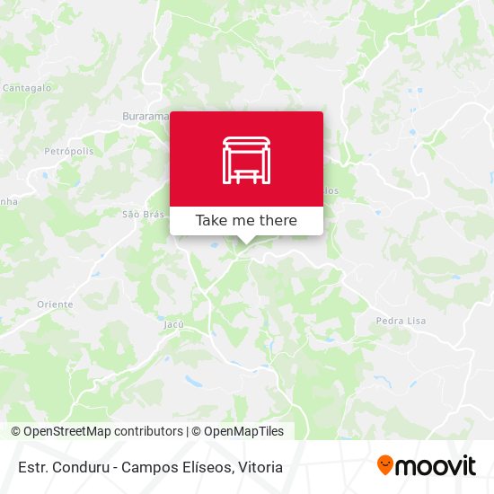 Estr. Conduru - Campos Elíseos map