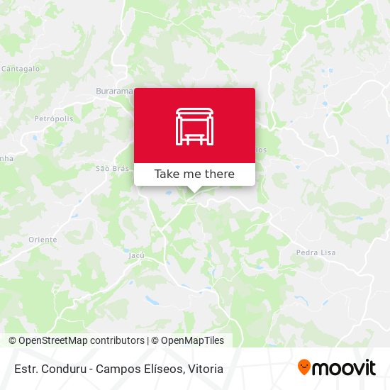 Estr. Conduru - Campos Elíseos map