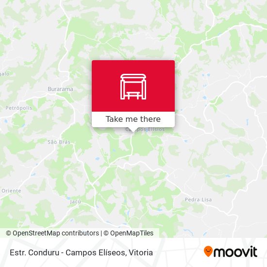 Estr. Conduru - Campos Elíseos map