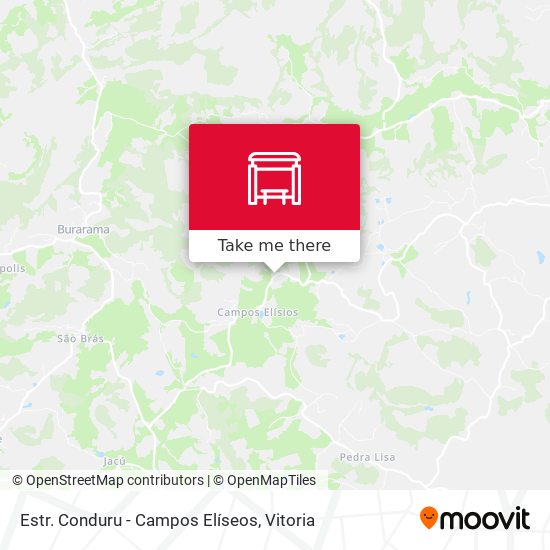 Estr. Conduru - Campos Elíseos map