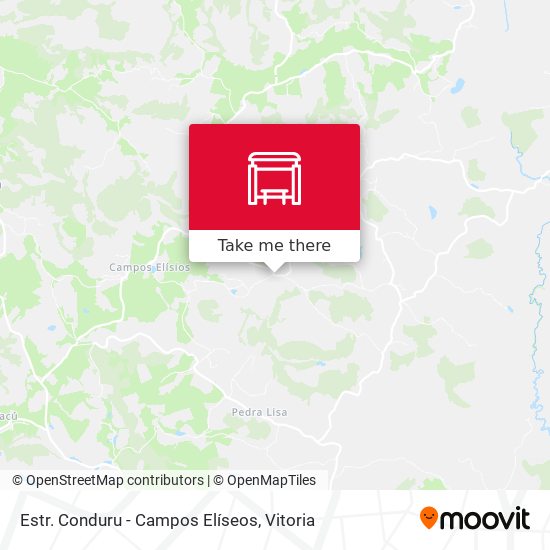 Estr. Conduru - Campos Elíseos map