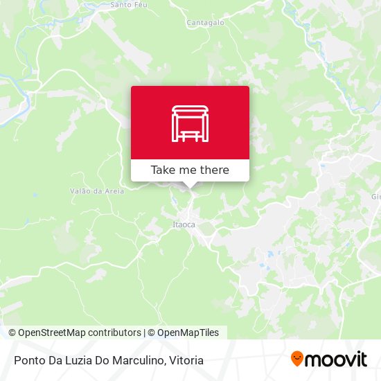 Ponto Da Luzia Do Marculino map