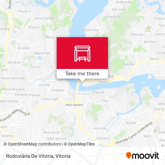 Rodoviária De Vitória map