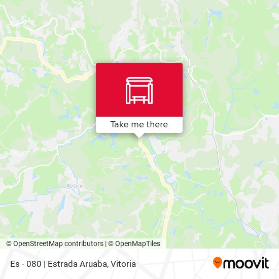 Mapa Es - 080 | Estrada Aruaba