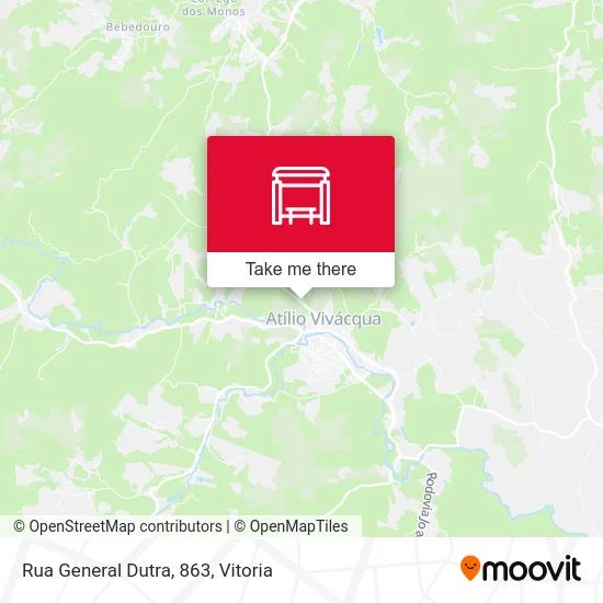 Rua General Dutra, 863 map