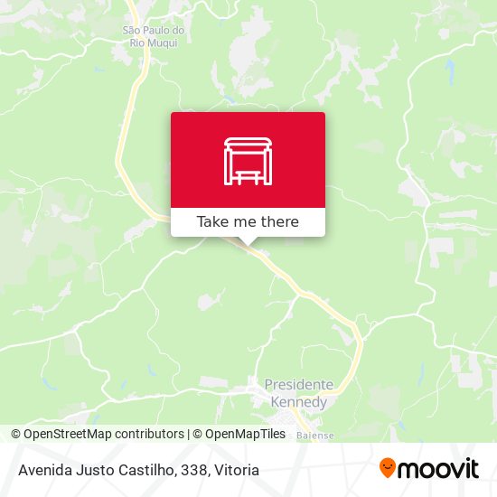 Avenida Justo Castilho, 338 map