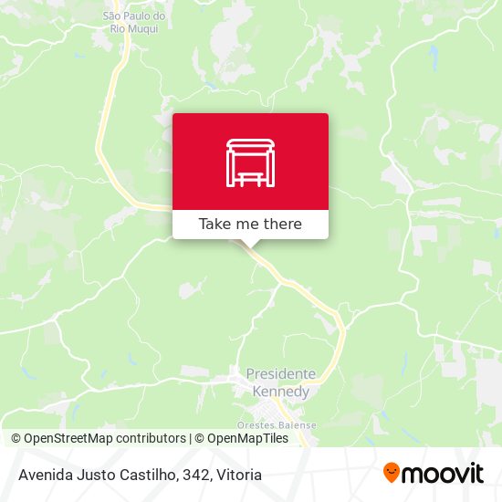 Avenida Justo Castilho, 342 map