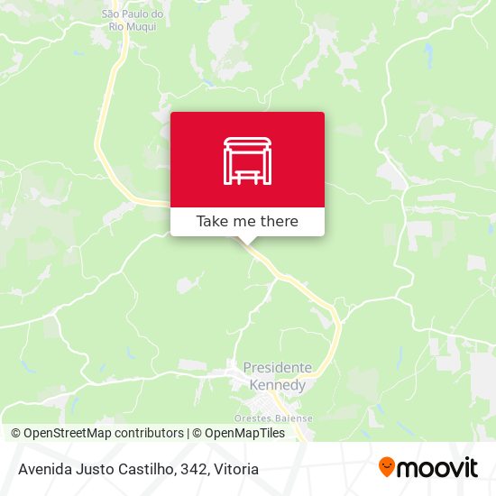 Avenida Justo Castilho, 342 map