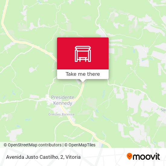 Avenida Justo Castilho, 2 map