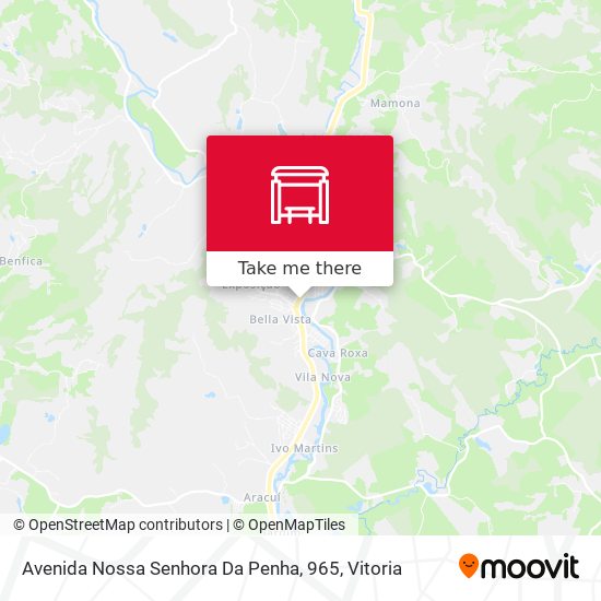 Avenida Nossa Senhora Da Penha, 965 map