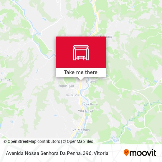 Avenida Nossa Senhora Da Penha, 396 map