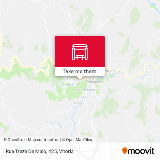 Rua Treze De Maio, 425 map