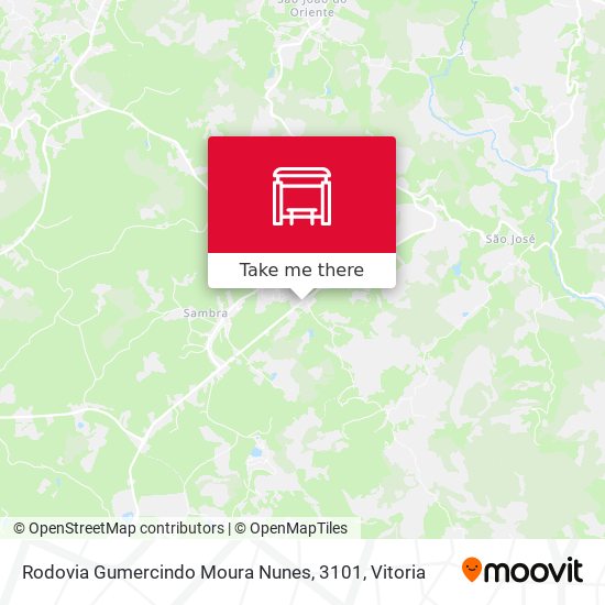 Rodovia Gumercindo Moura Nunes, 3101 map