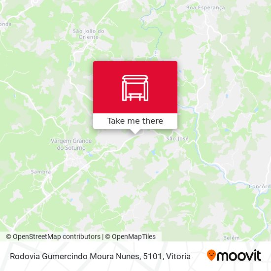 Rodovia Gumercindo Moura Nunes, 5101 map