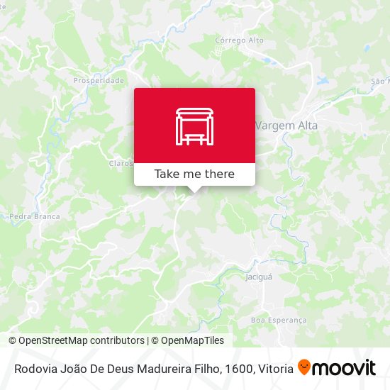 Rodovia João De Deus Madureira Filho, 1600 map