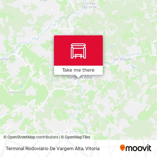 Terminal Rodoviário De Vargem Alta map