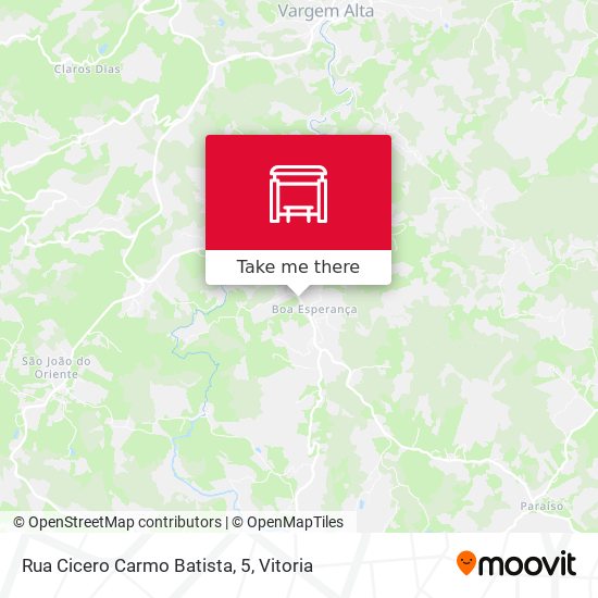 Rua Cicero Carmo Batista, 5 map