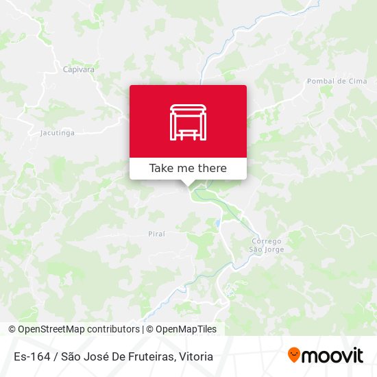 Es-164 / São José De Fruteiras map