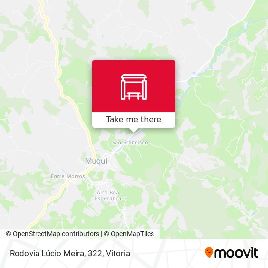 Rodovia Lúcio Meira, 322 map