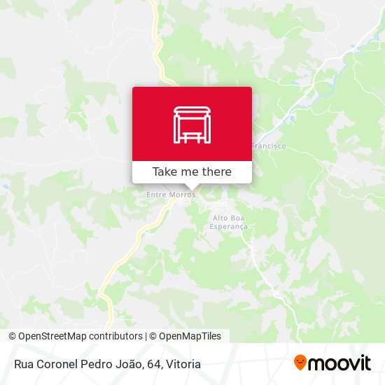 Rua Coronel Pedro João, 64 map