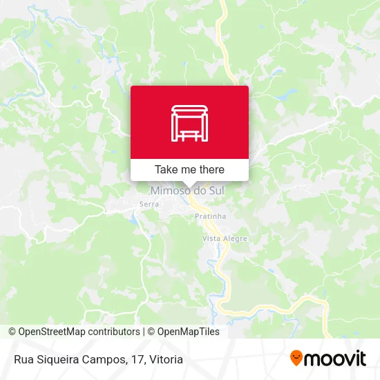 Rua Siqueira Campos, 17 map