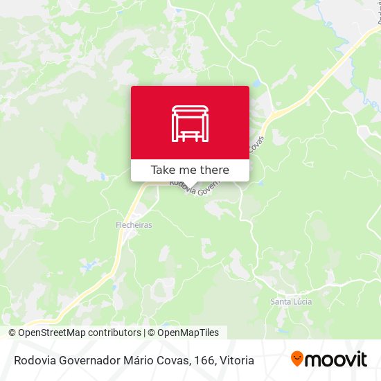 Rodovia Governador Mário Covas, 166 map