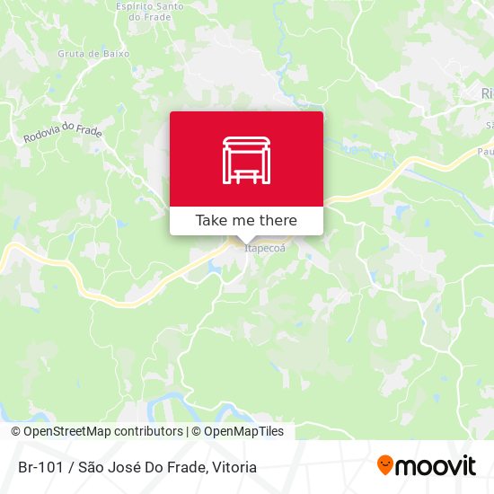 Br-101 / São José Do Frade map