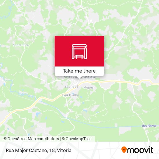 Rua Major Caetano, 18 map
