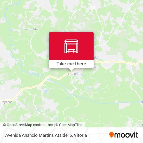 Avenida Anâncio Martins Ataíde, 5 map