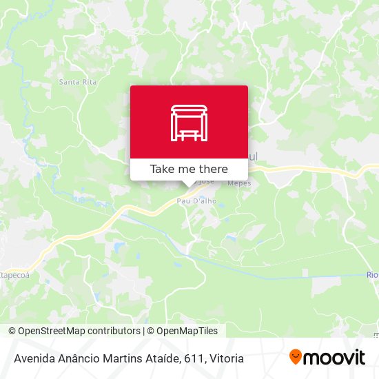 Avenida Anâncio Martins Ataíde, 611 map