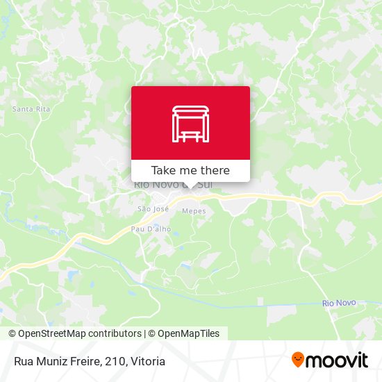 Rua Muniz Freire, 210 map