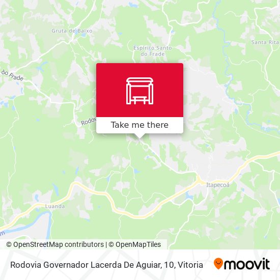 Rodovia Governador Lacerda De Aguiar, 10 map