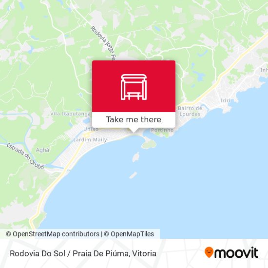 Rodovia Do Sol / Praia De Piúma map